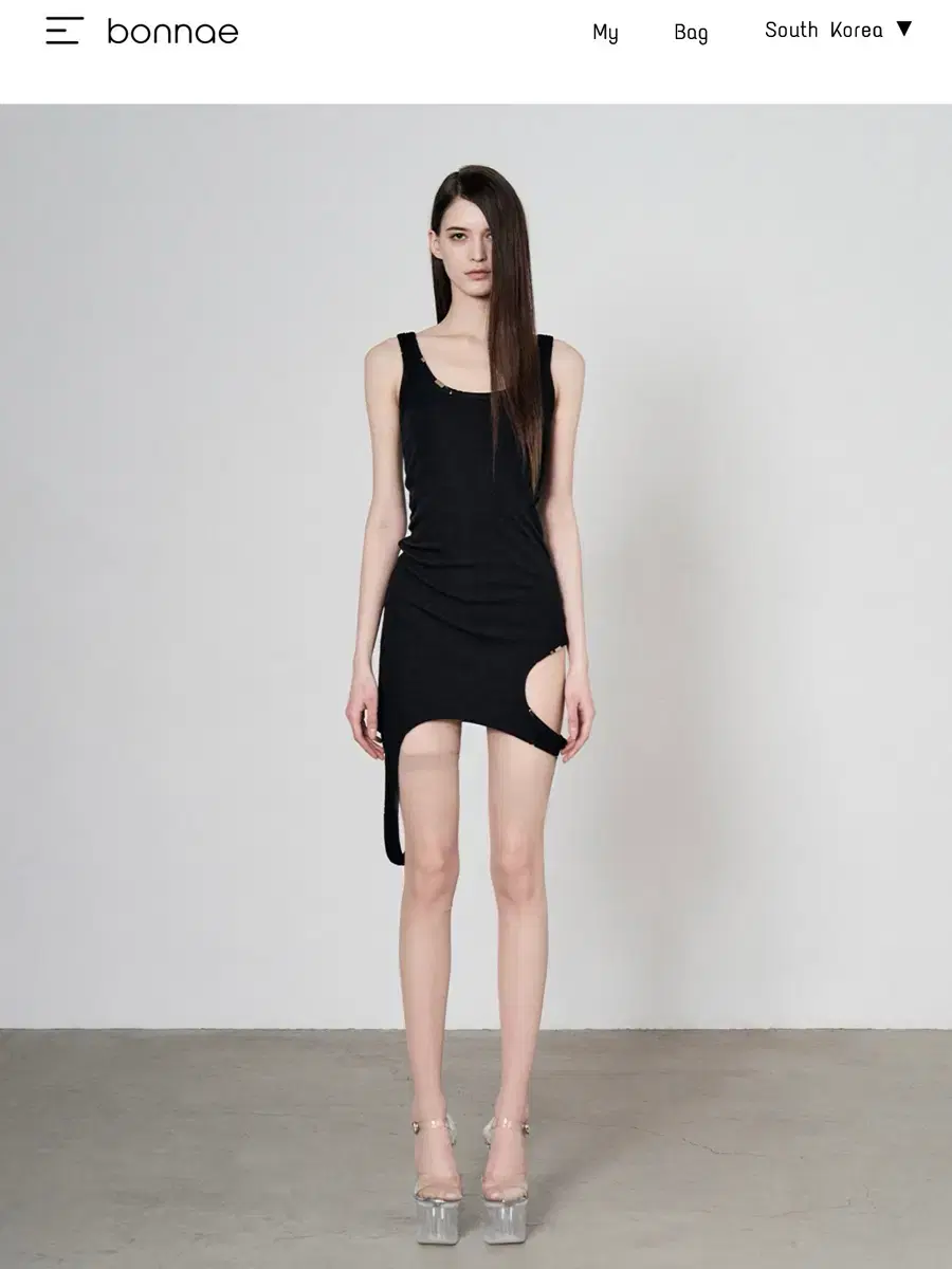 Bonnae 본내 asymmetric dress 원피스 | 브랜드 중고거래 플랫폼, 번개장터